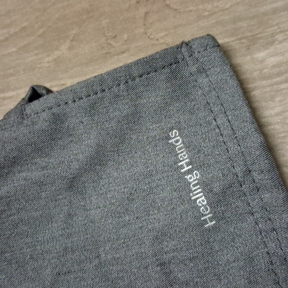 Womens Healing Hands Medical Nursing Work Scrub Top Shirt‎ - Picture 4 of 8